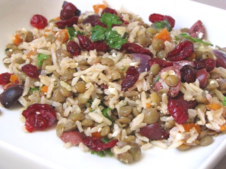 Lentil and Rice Salad