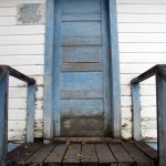 the door Sauna door