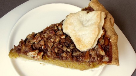 Pumpkin Pie with Streusel