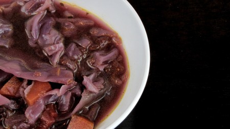 Purple Cabbage Soup