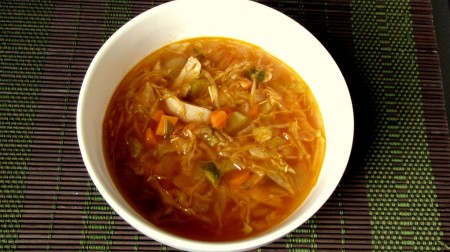 Chicken and Cabbage Soup