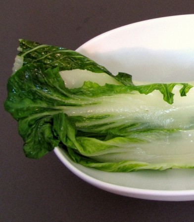 Braised bok choy