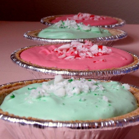 No-Bake Peppermint Pie