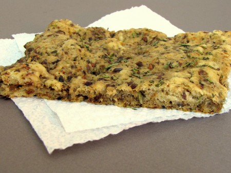 focaccia Porcini, Olive and Rosemary Focaccia