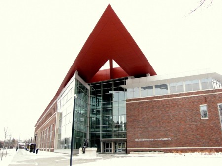 Purdue's new Neil Armstong building 