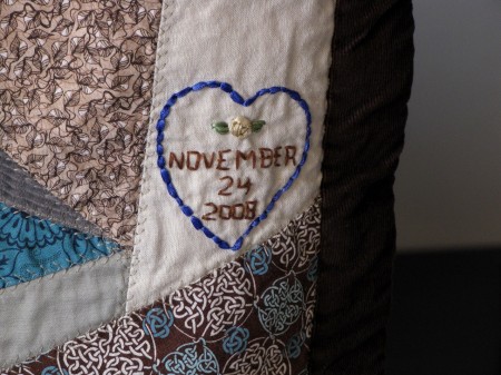 quilt3 Our wedding date