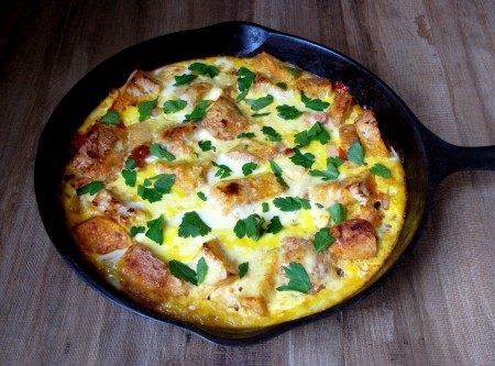 strata2 Tomato and Feta Strata